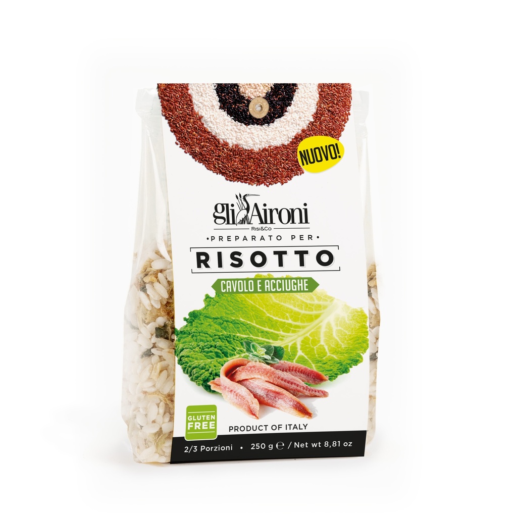 RISOTTO CAVOLI E ACCIUGHE 250G AIR