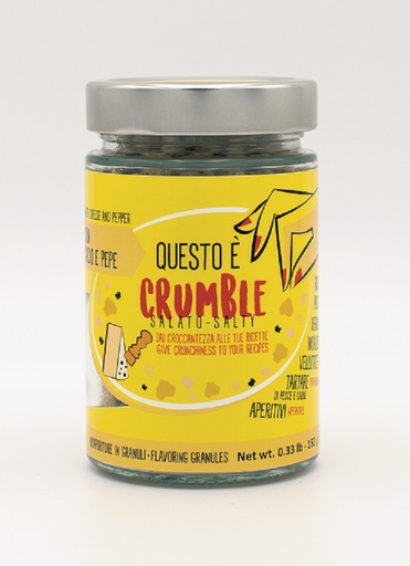 CRUMBLE CACIO E PEPE 130 g VASO AIRONI