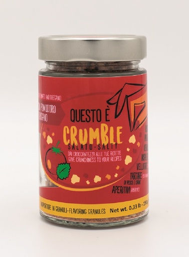 CRUMBLE POMODORO E ORIGANO 130 g VASO AIRONI