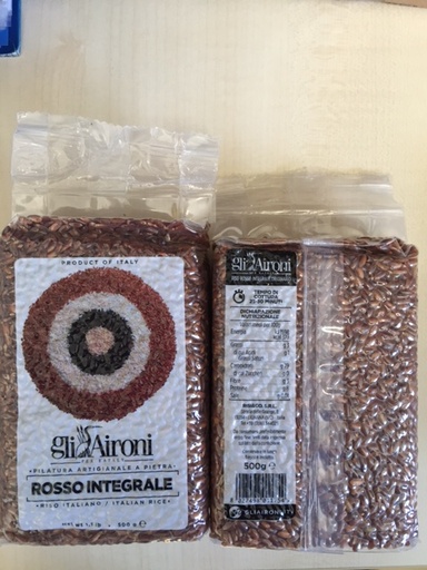 RISO ROSSO 500 g BERS EATALY