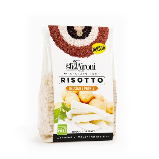 RISOTTO BACCALA' E PATATE 250g AIR