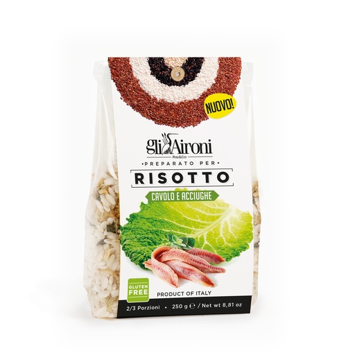 RISOTTO CAVOLI E ACCIUGHE 250G AIR