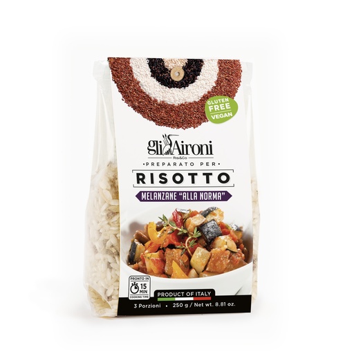 RISOTTO MELANZANE 250 g AIR