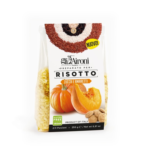 RISOTTO ZUCCA E AMARETTI 250g AIR